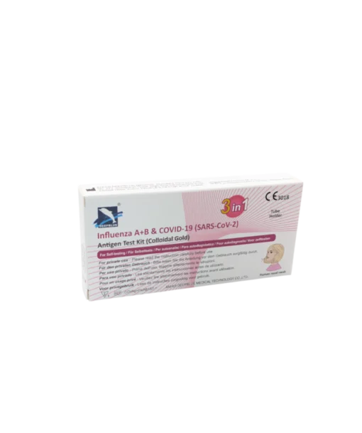 Deepblue 3-in-1 Kombitest COVID-19 + Influenza A&B MHD 08/2027