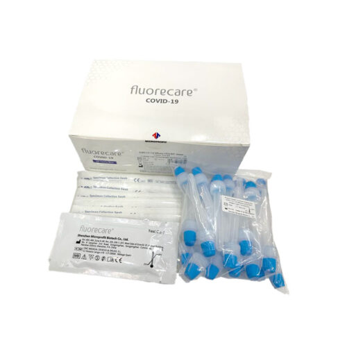 Fluorecare 4-in1 Profitest COVID-19 + Influenza A&B + RSV Antigen Kombitest 25er Box MHD 08/28 – Bild 4