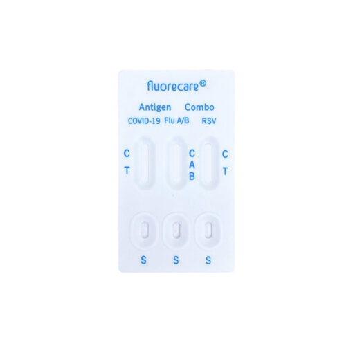 Fluorecare 4-in1 Profitest COVID-19 + Influenza A&B + RSV Antigen Kombitest 25er Box MHD 08/28 – Bild 3