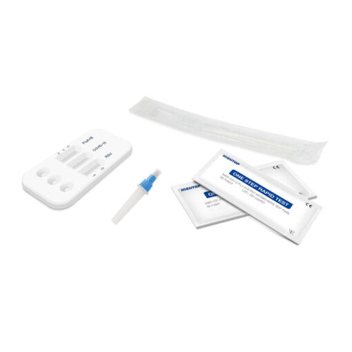 HighTop 4-in1 Profitest COVID-19 + Influenza A&B + RSV Antigen Kombitest 20er Box MHD 09/27 – Bild 2